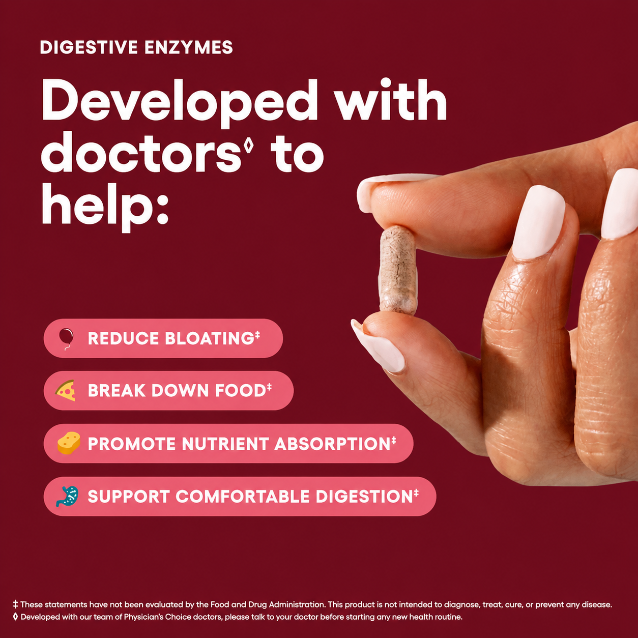 Velori™ NoBloat — Daily Probiotic Enzyme