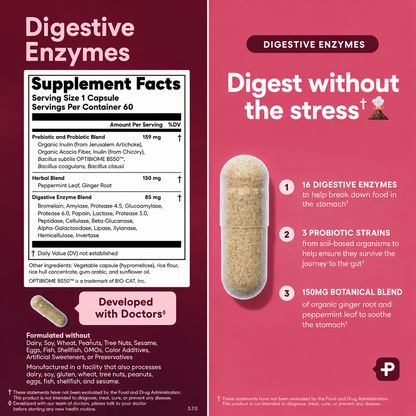 Velori™ NoBloat — Daily Probiotic Enzyme